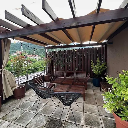 Above - Rooftop With Private Terrace Apartment Skopje